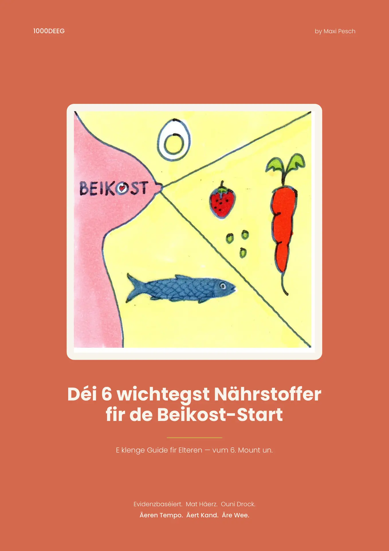 Déi 6 alleréischt wichtegst Nährstoffer fir däi Bëbee